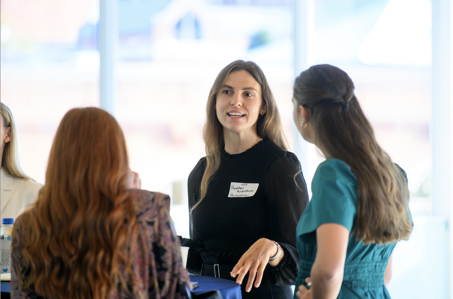 BREW: Breakfast with Sue Carras from JLL, an event highlighting women leaders in real estate.